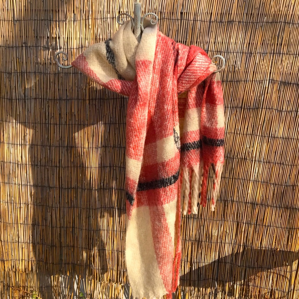 Maurices Plaid Oblong Scarf